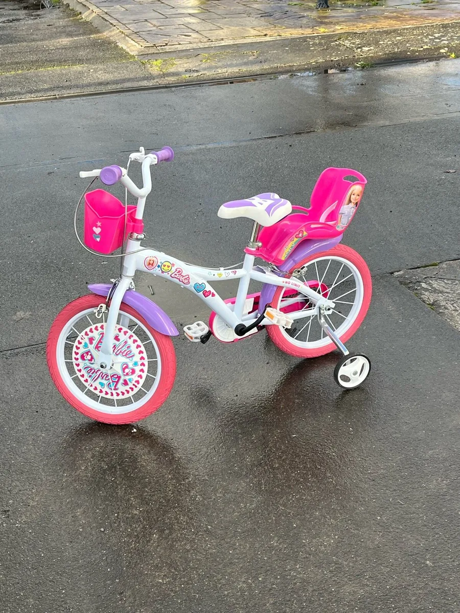 Kids Barbie Bike - Image 3