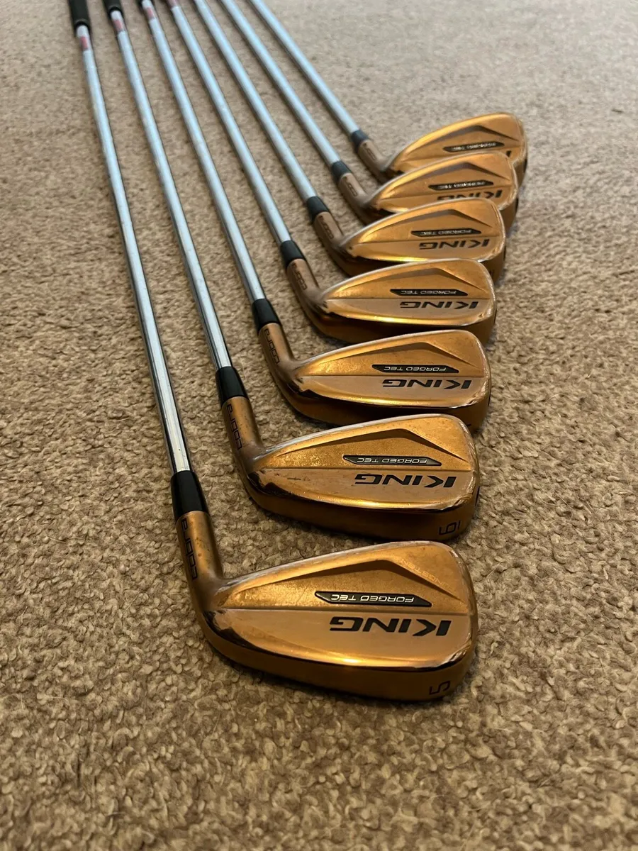 Cobra King Copper Irons - Image 1