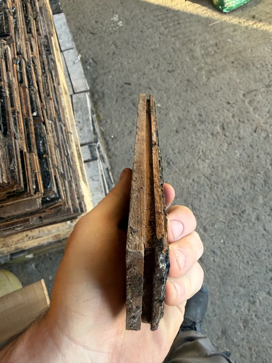 Teak parquet flooring - Image 3