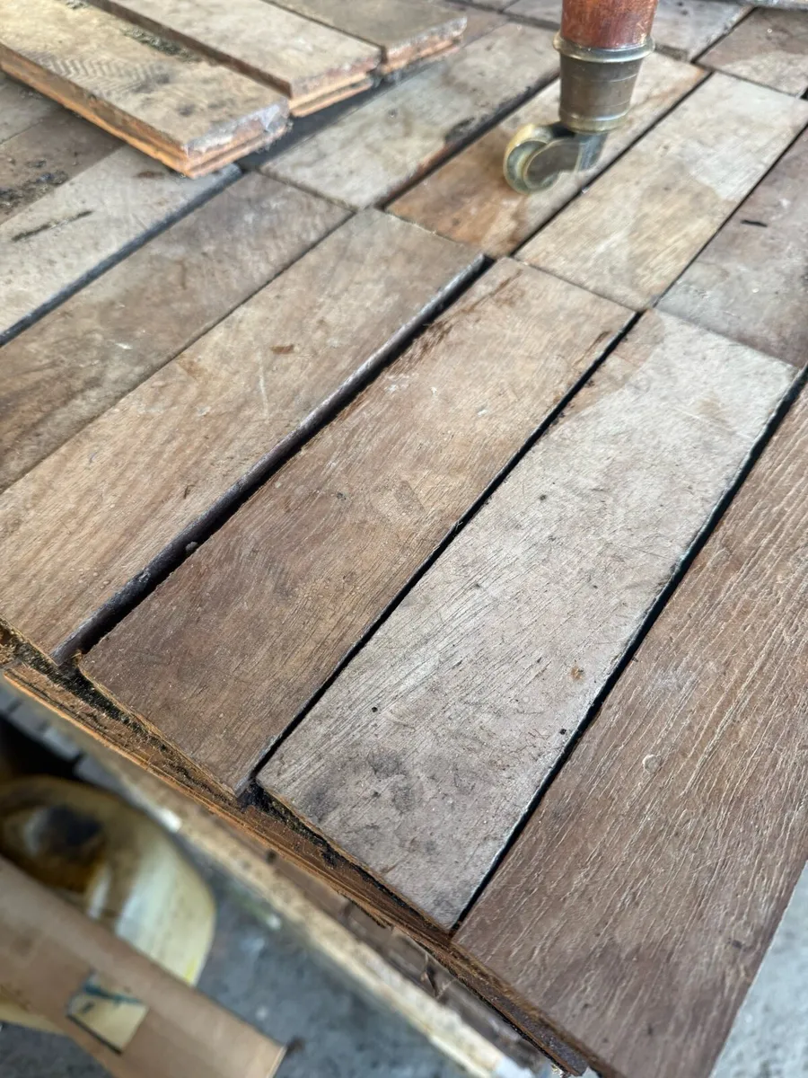 Teak parquet flooring - Image 2