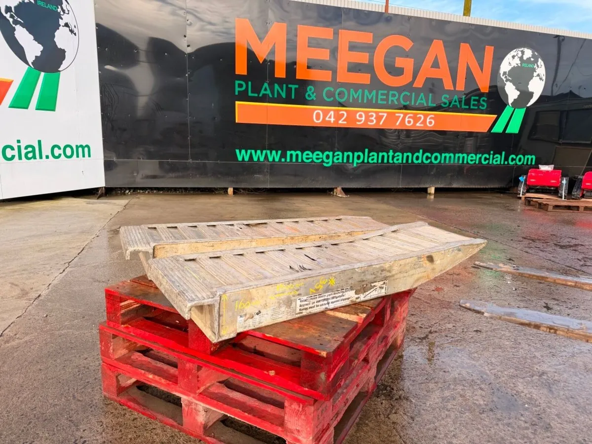 1500mm alloy RAMPS to suit Lowloader .....35v - Image 1