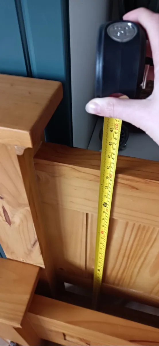 Solid wooden Bed €270 - Image 4