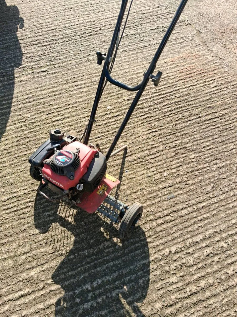 Honda tiller. Dethatcher ,rotavator - Image 4