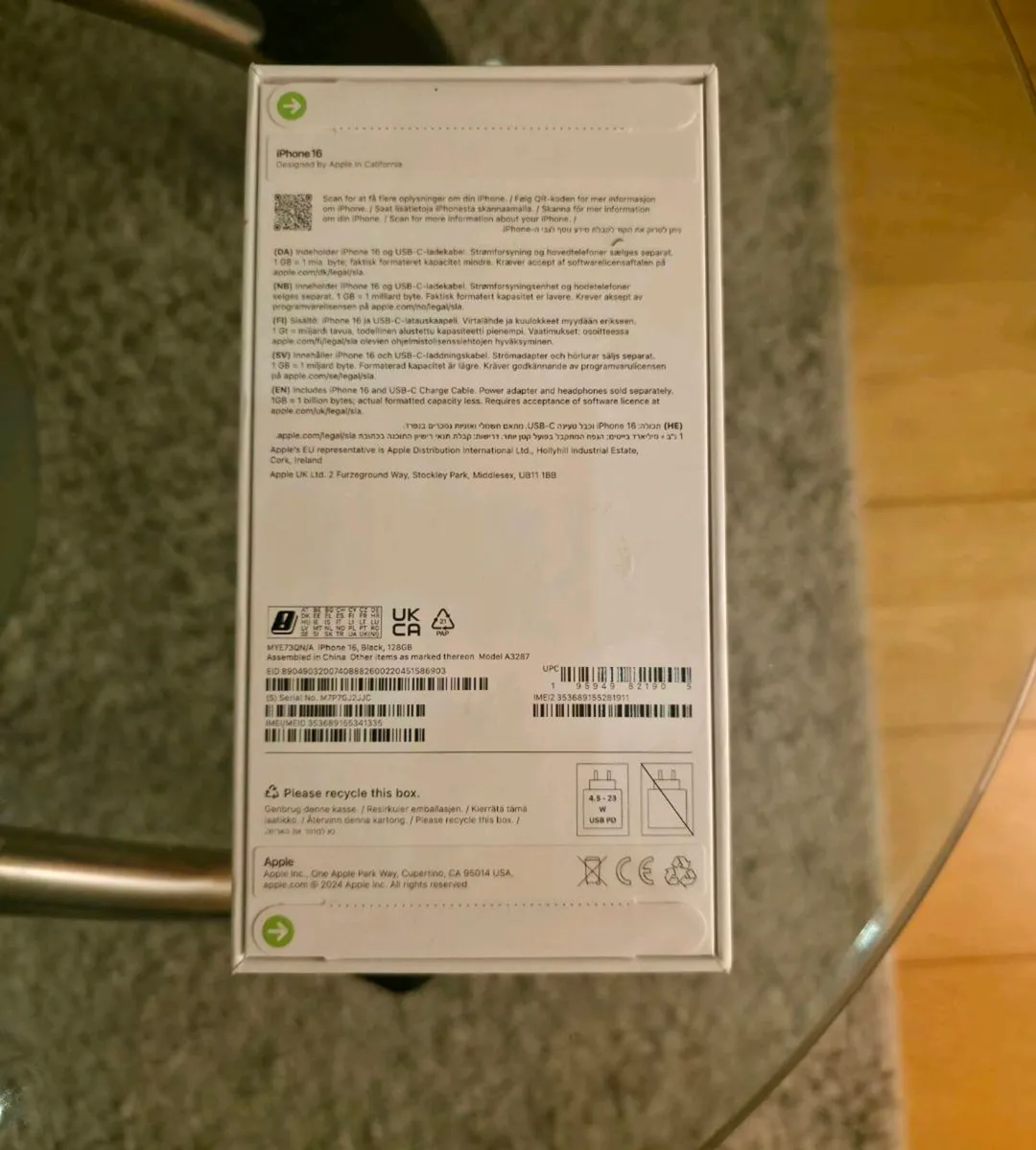 Apple Iphone 16 128GB IRISH - Image 2