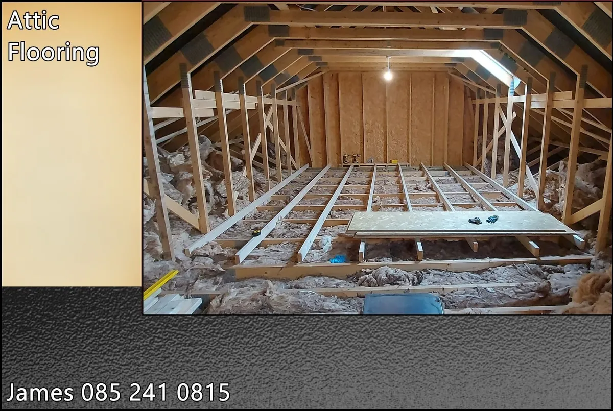 Attic Floor Installation - Image 4