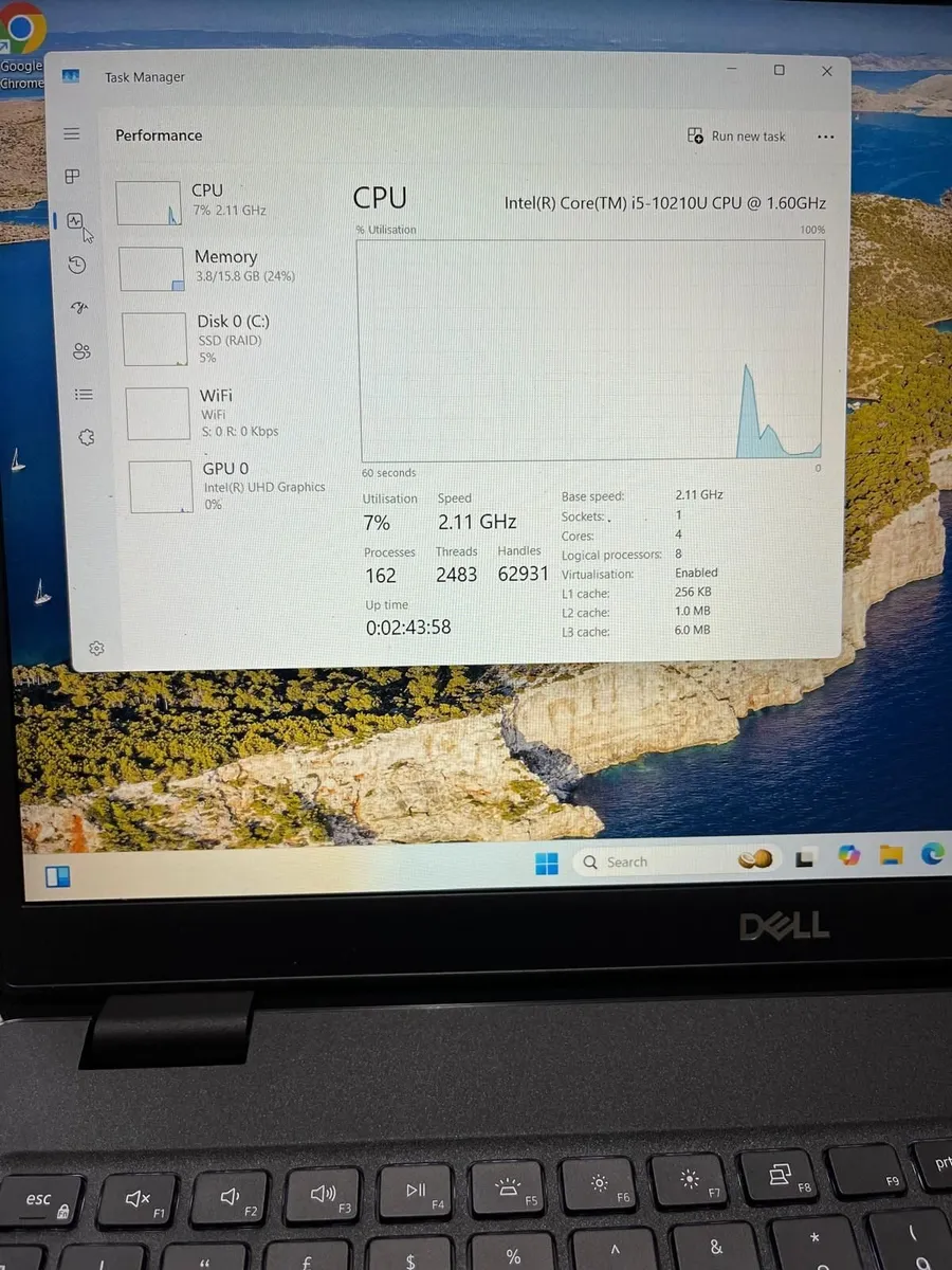 Laptop DELL Latitude 3510 (2024 year) with Docking - Image 3