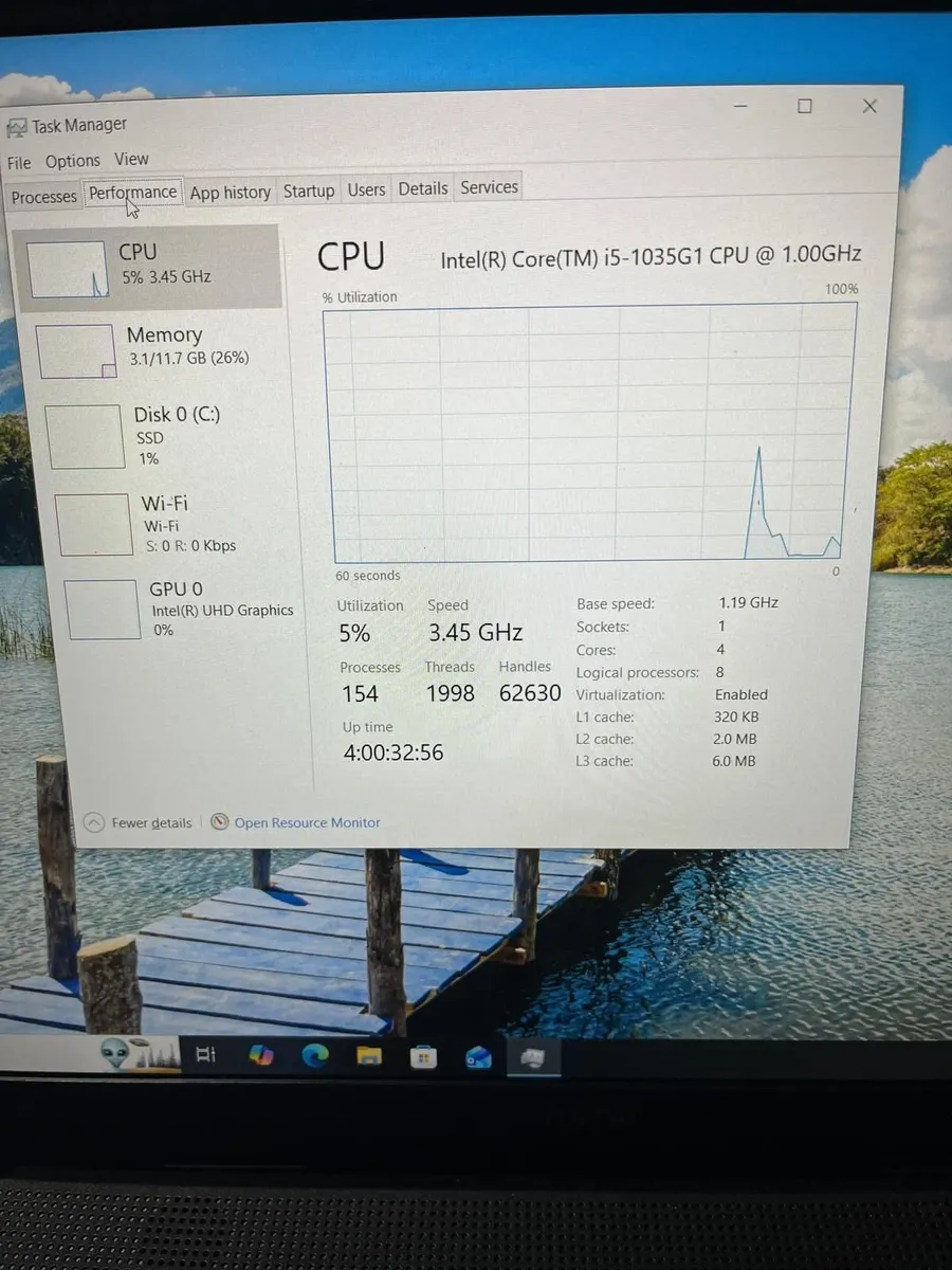 Laptop Fujitsu LifeBook A3510 Intel Core i5-10gen - Image 4