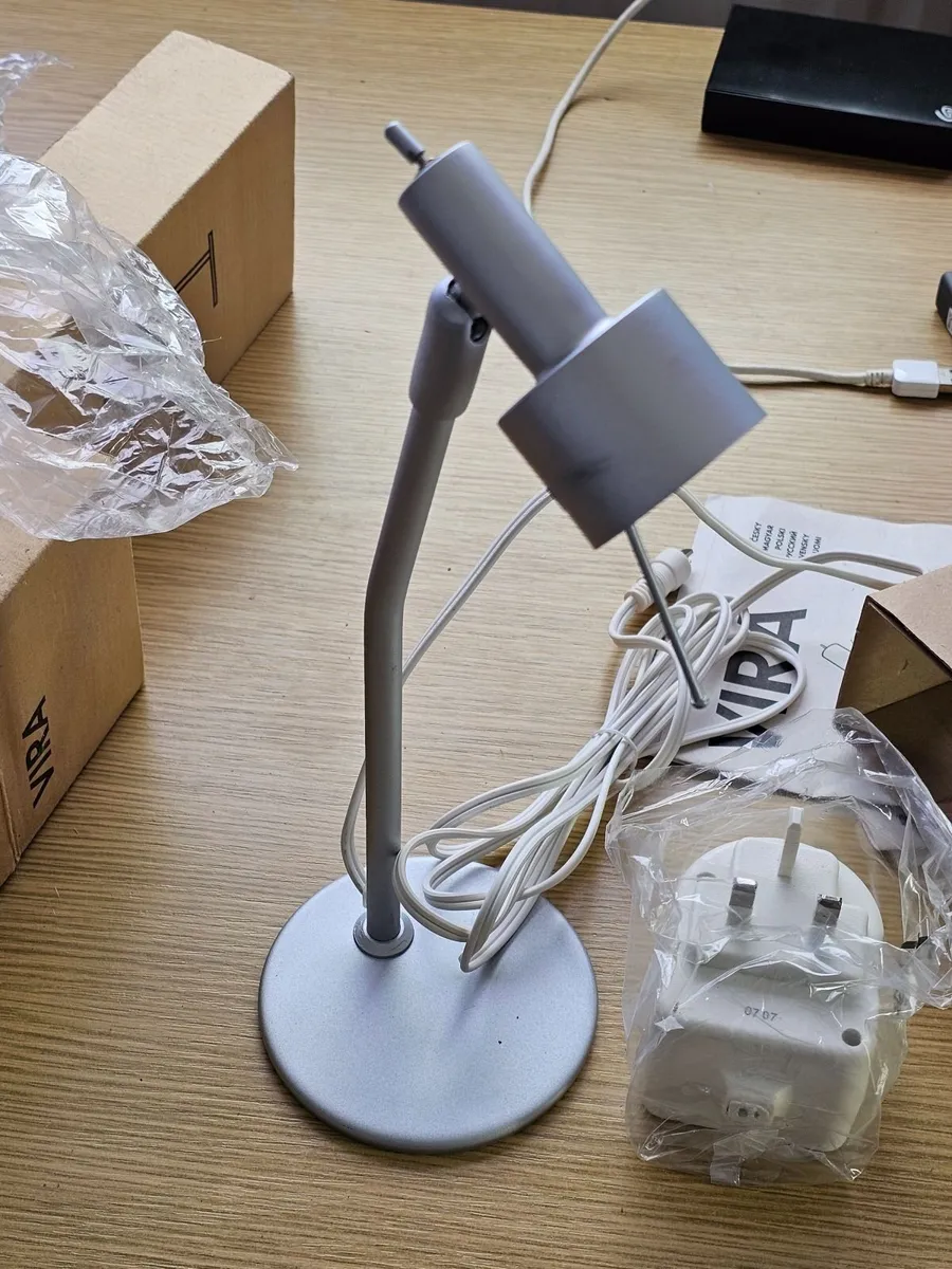 Table desk lamp Ikea Vira reading bedside spotligh - Image 4