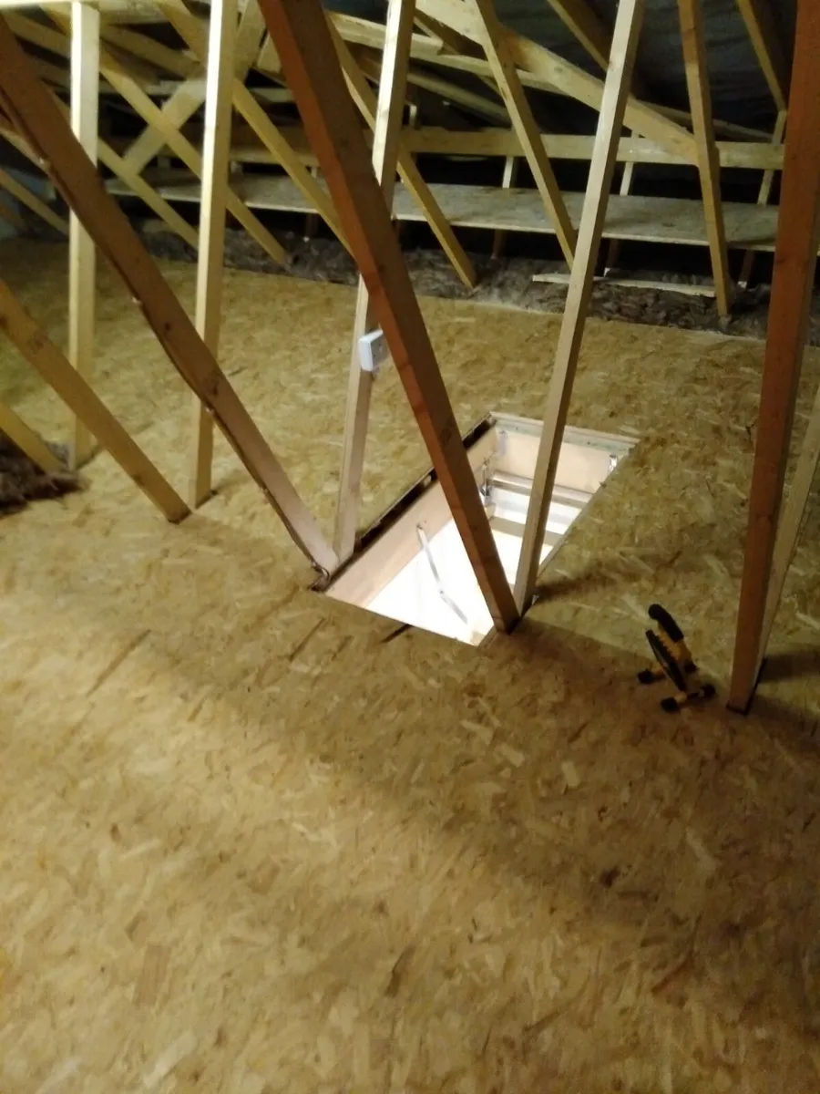 Attic ladder and storage - Image 2