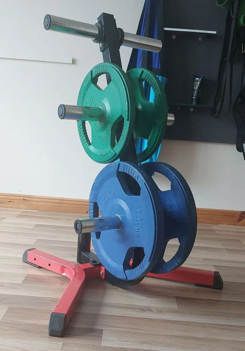 Olympic Weight Plates Tree - Image 1
