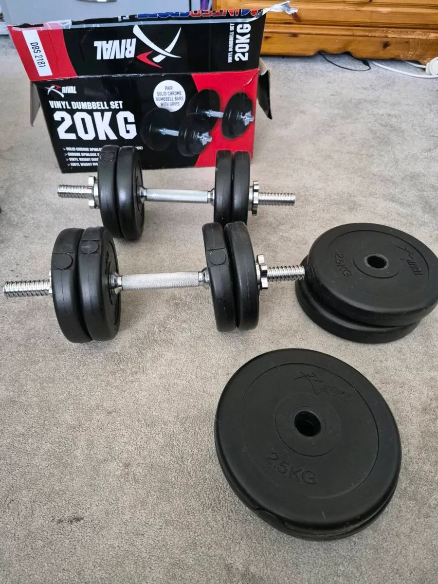 20KG Dumbell Set - Image 1