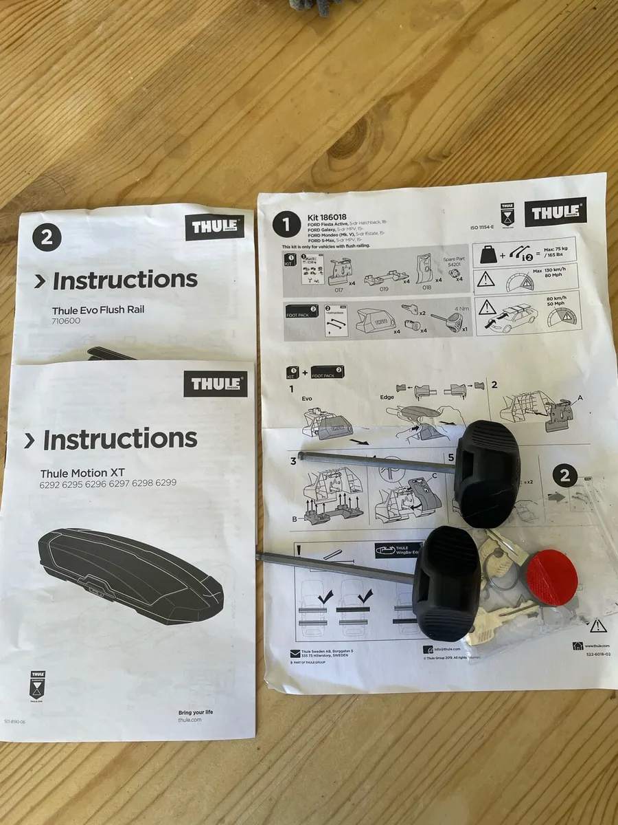 Thule roof box bundle - Image 2