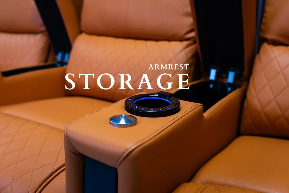 Sienna Electric Leather Recliner Sofa - Image 4