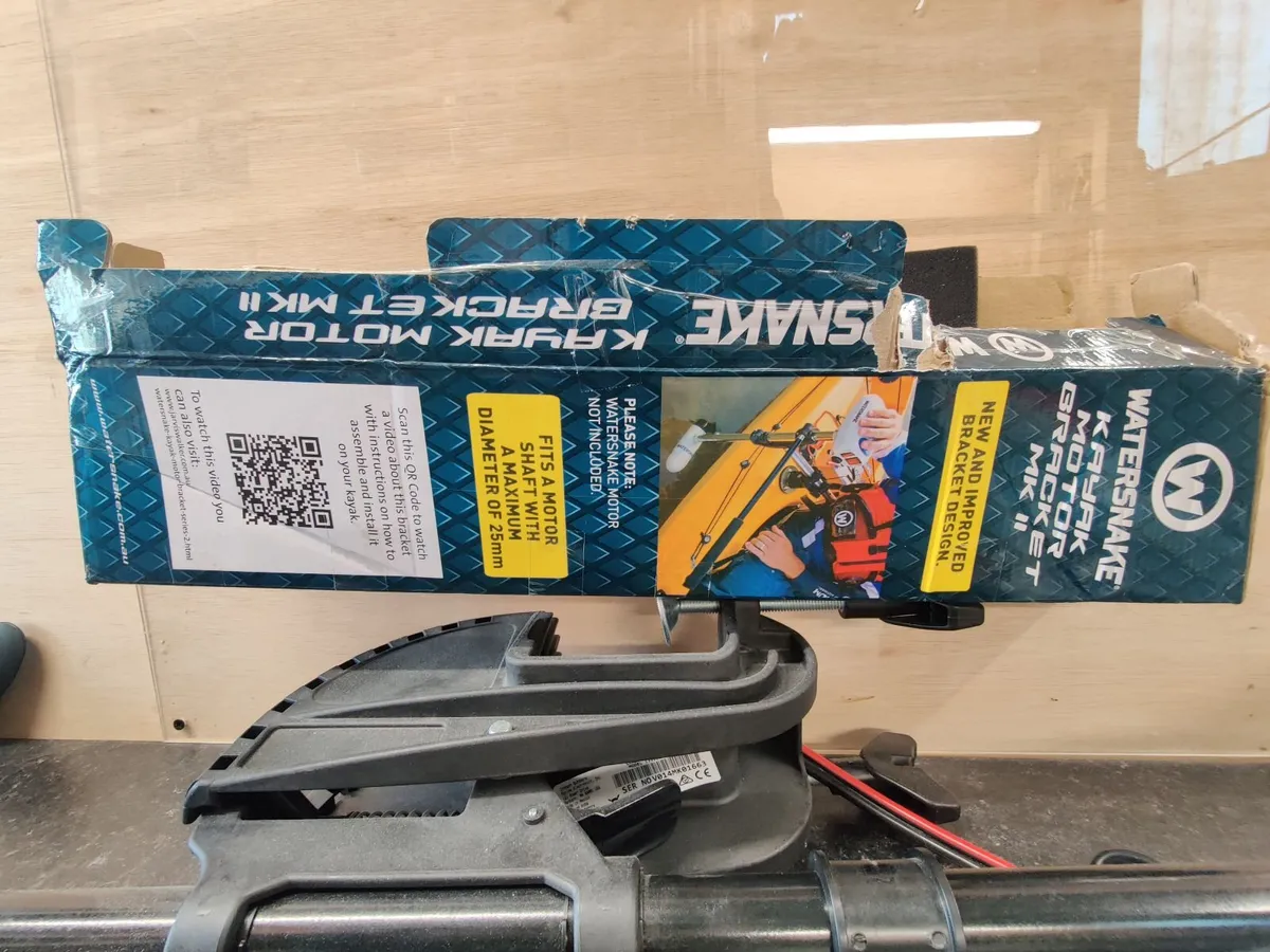 Kayak Motor and Bracket - Watersnake - Image 2