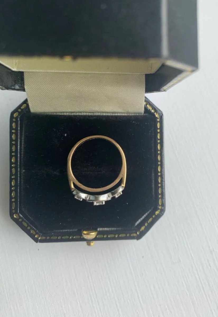 Diamond Halo Engagement ring - Image 3