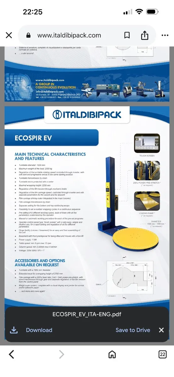 Pallet Wrapper Pallet Wrapping Machine 2 Tonne !! - Image 4