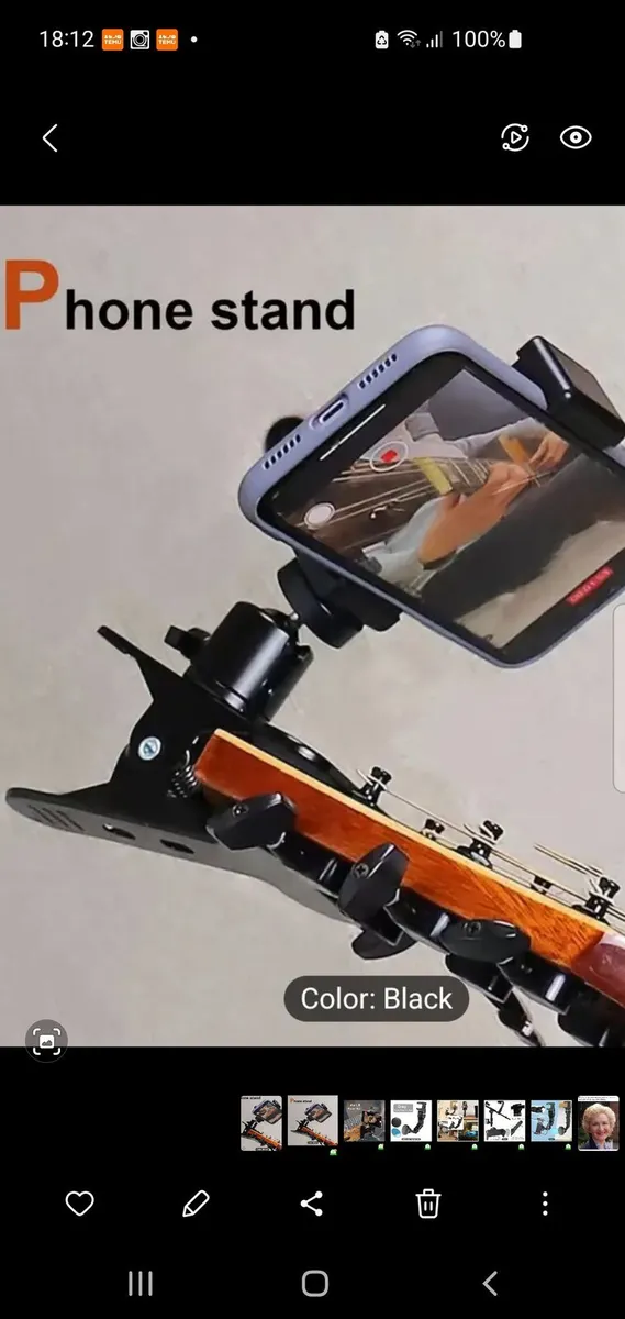 Phone Holders. Clamps Type - Image 1