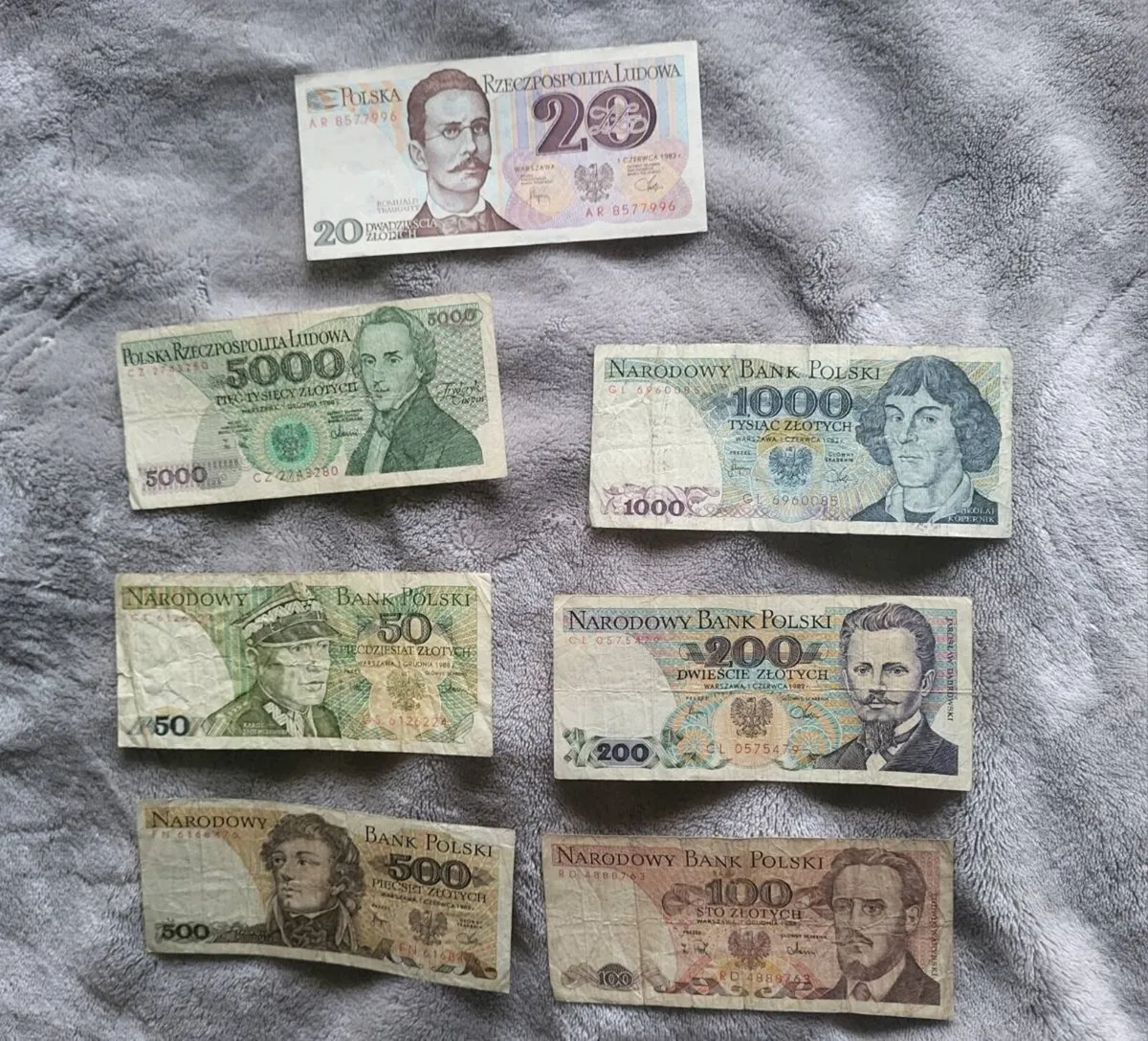 Poland banknotes lot - Image 1