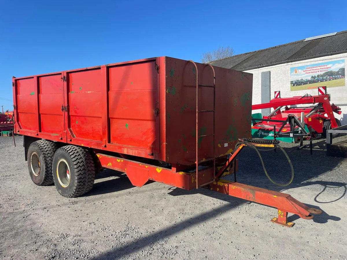 Delaney 15ft Tandem Axle Grain Trailer - Image 1