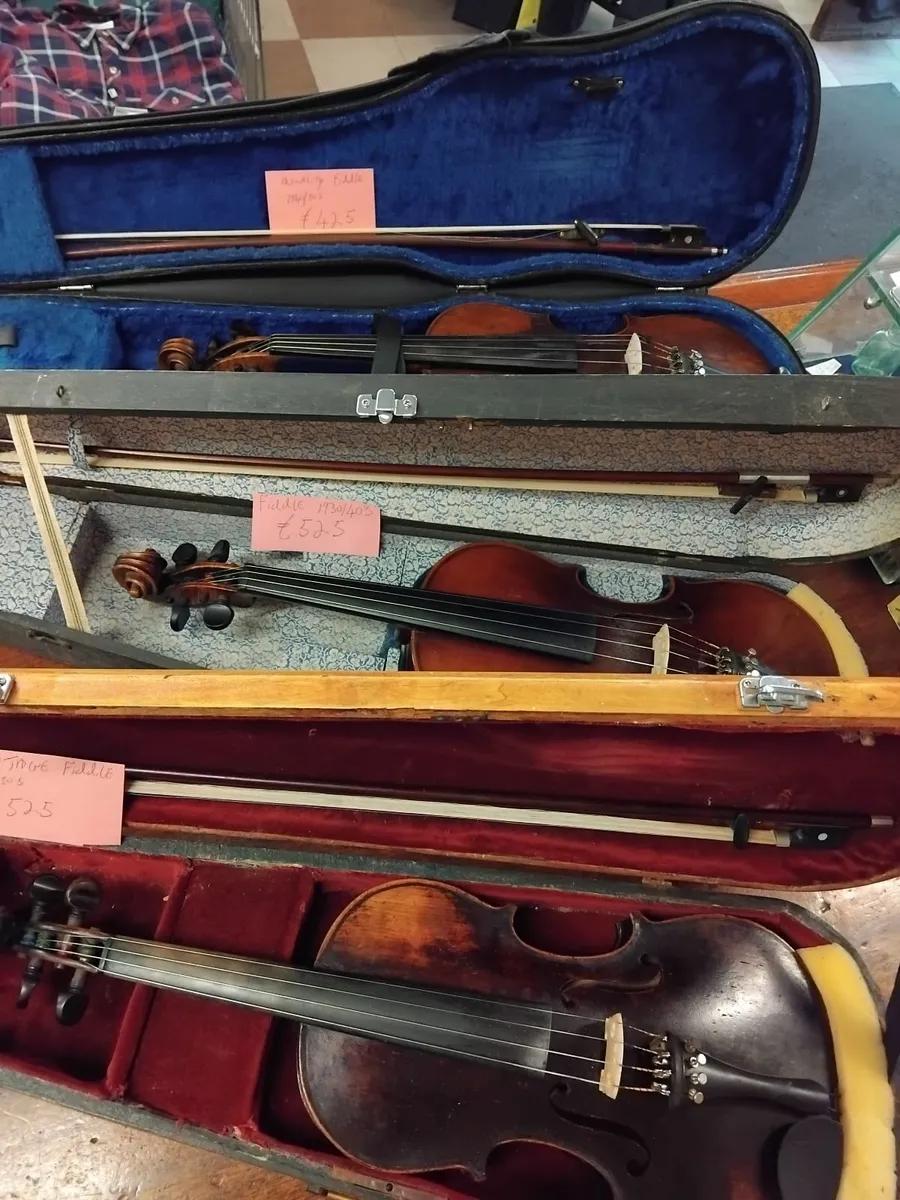 Quality Vintage Fiddles - Image 1