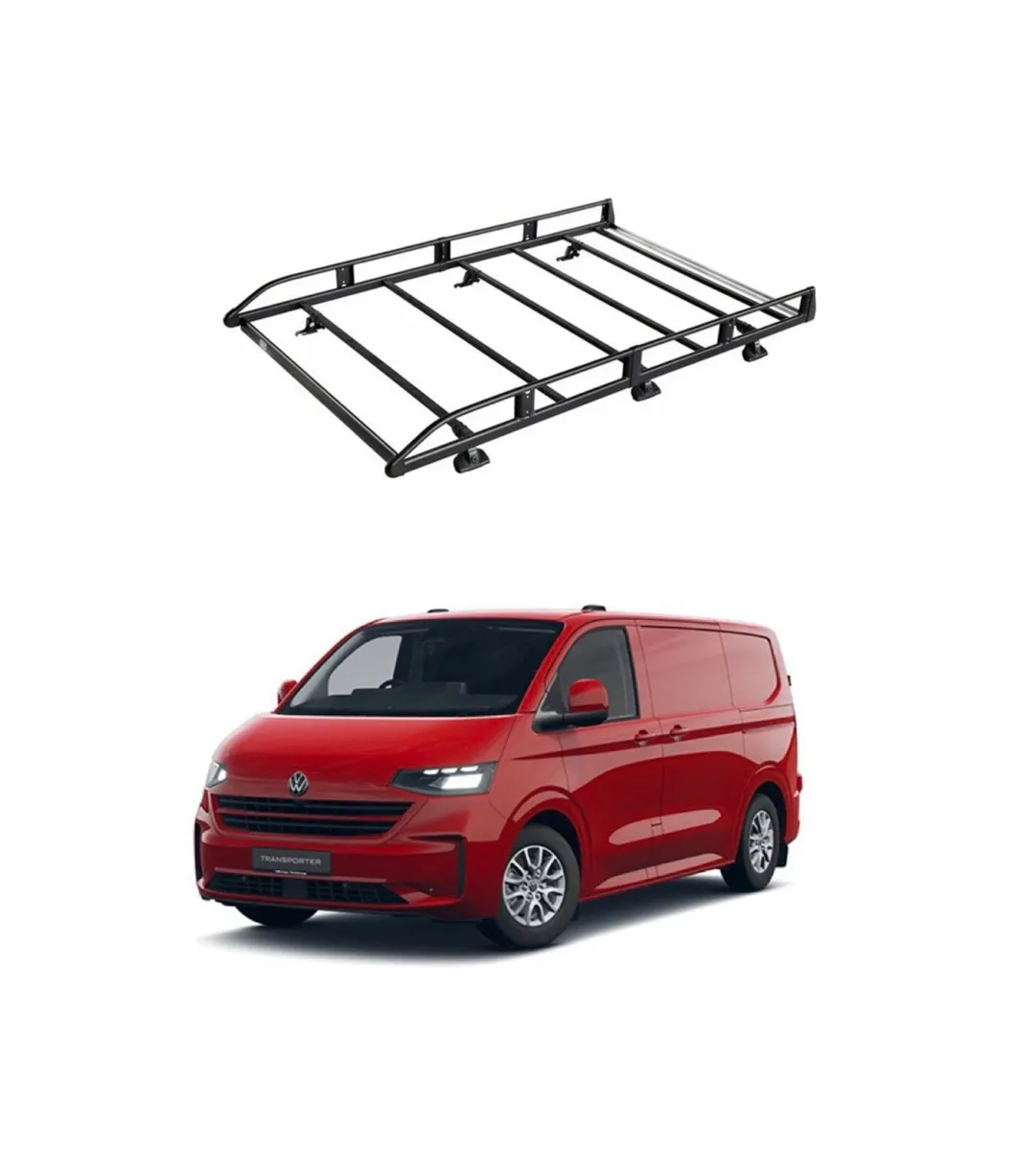 Volkswagen Transporter T7 Cruz Roof Rack 2025- SWB - Image 1