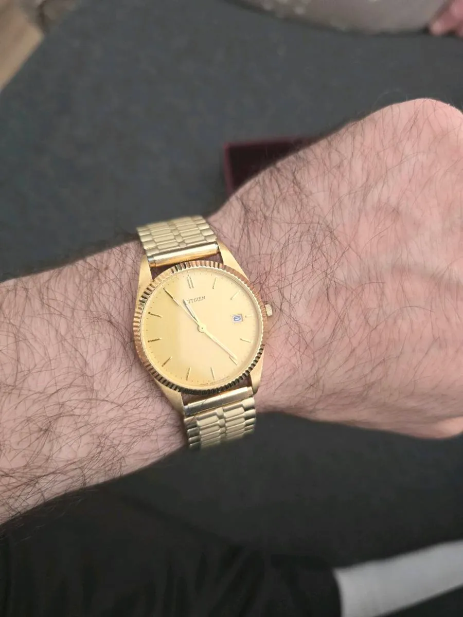 18k gold citizen watch - Image 4