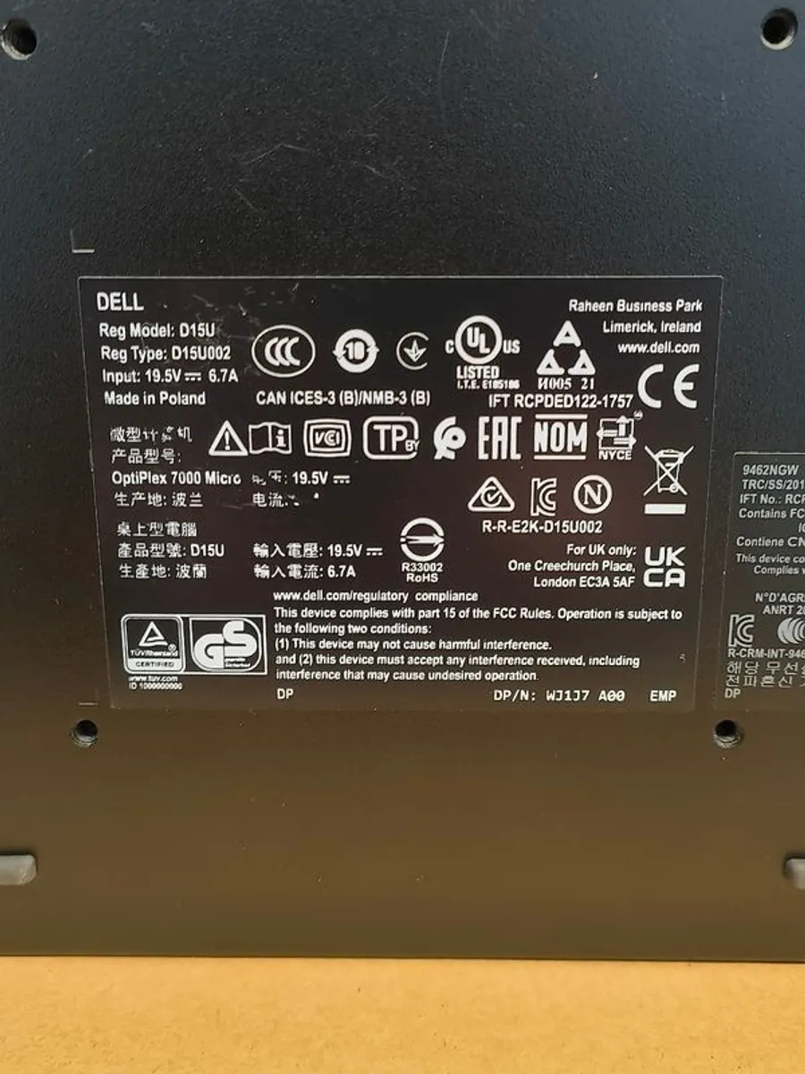 Mini Dell Optiplex 7000 Micro Pc Intel I5-12500t (12th Gen) 16gb 1tb Ssd (500gb+500gb) Windows 11 Pro - Image 3