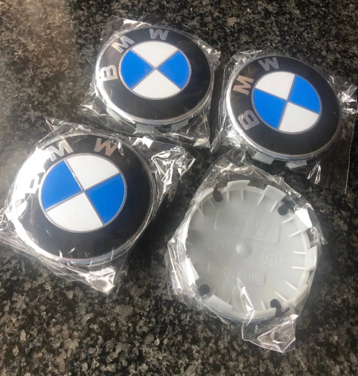 4 x Centre Caps for BMW 68mm NEW - Image 2