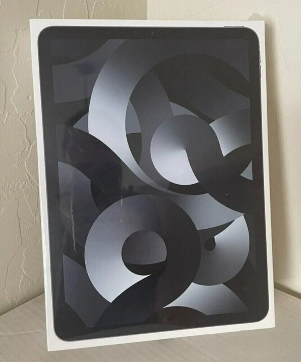 Apple iPad Air 5th Gen Wi-Fi, 10.9in - 64GB - Space Grey- Brand NEW - Image 1