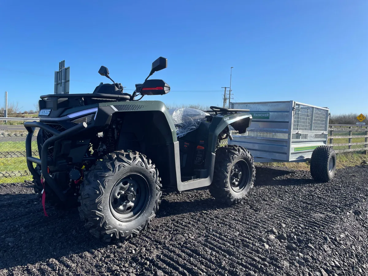 AODES PATHCROSS 525cc QUAD & TRAILER  DEAL @ €49 - Image 1