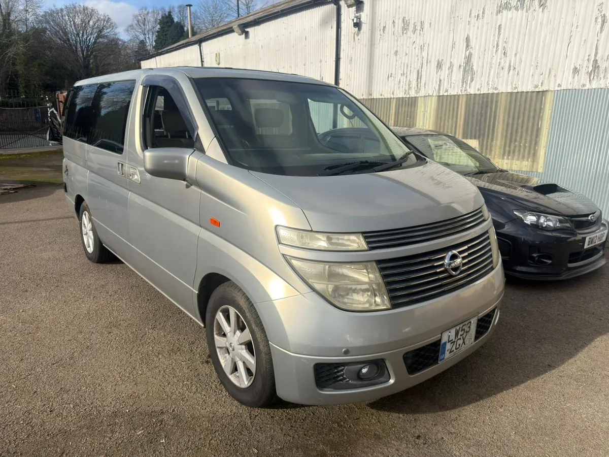 Nissan Elgrand Campervan - Image 1