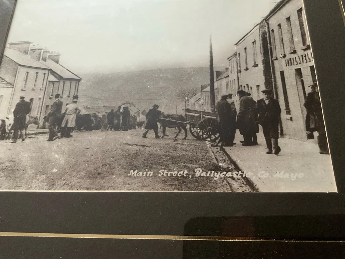 BALLYCASTLE , Co. Mayo. Main Street.Old Photo - Image 3