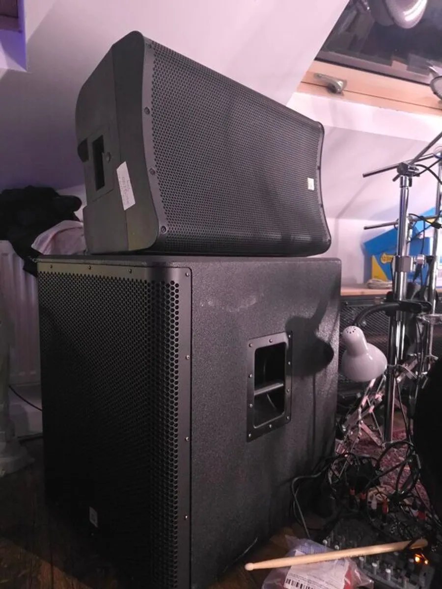 Active Speakers DSP 115  plus DSP18 subwoofer 1400W - Image 1