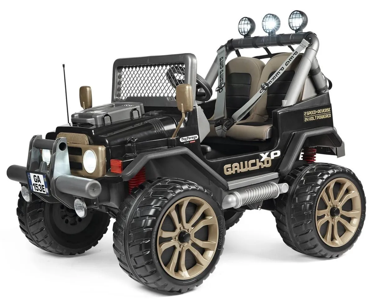 Peg Perego Gaucho XP 24V Electric Ride On Jeep - Image 2