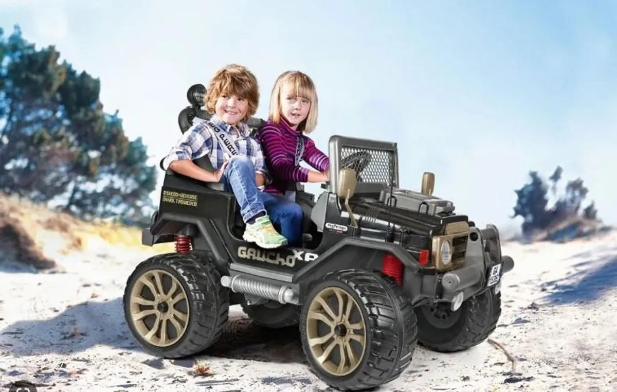 Peg Perego Gaucho XP 24V Electric Ride On Jeep - Image 1