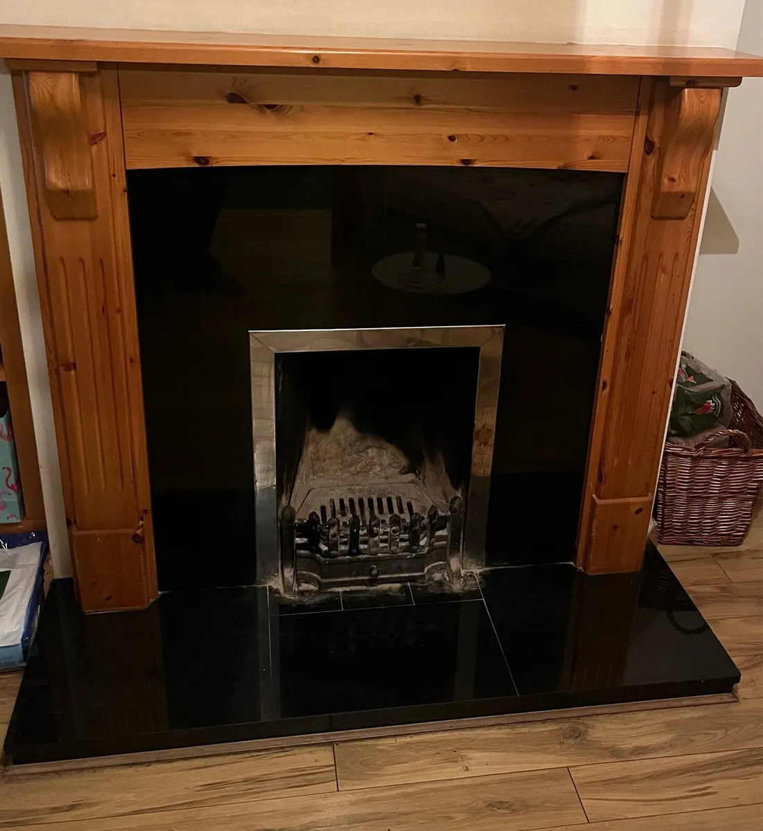 Fireplace and hearth