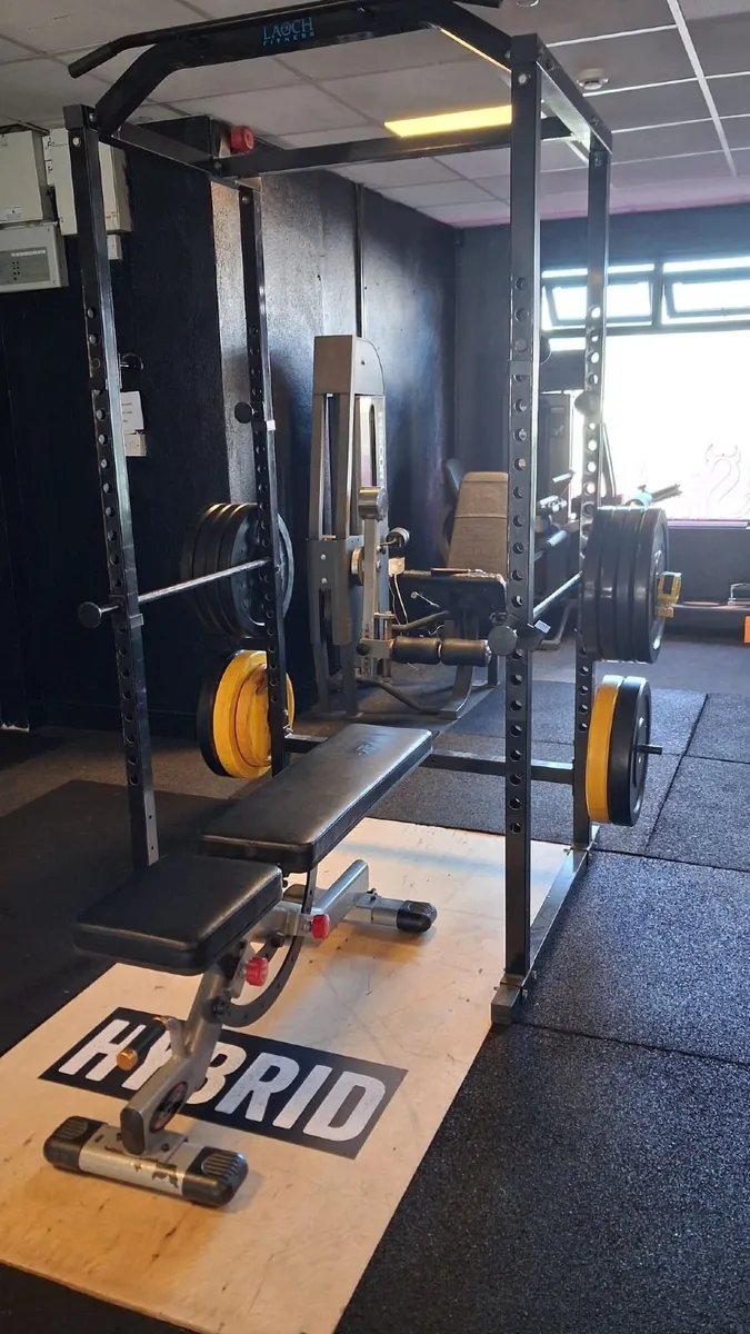 Squat cage and bench - Image 2