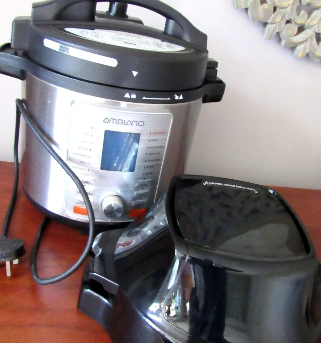 Air Fryer Pressure Cooker – Ambiano - Image 2