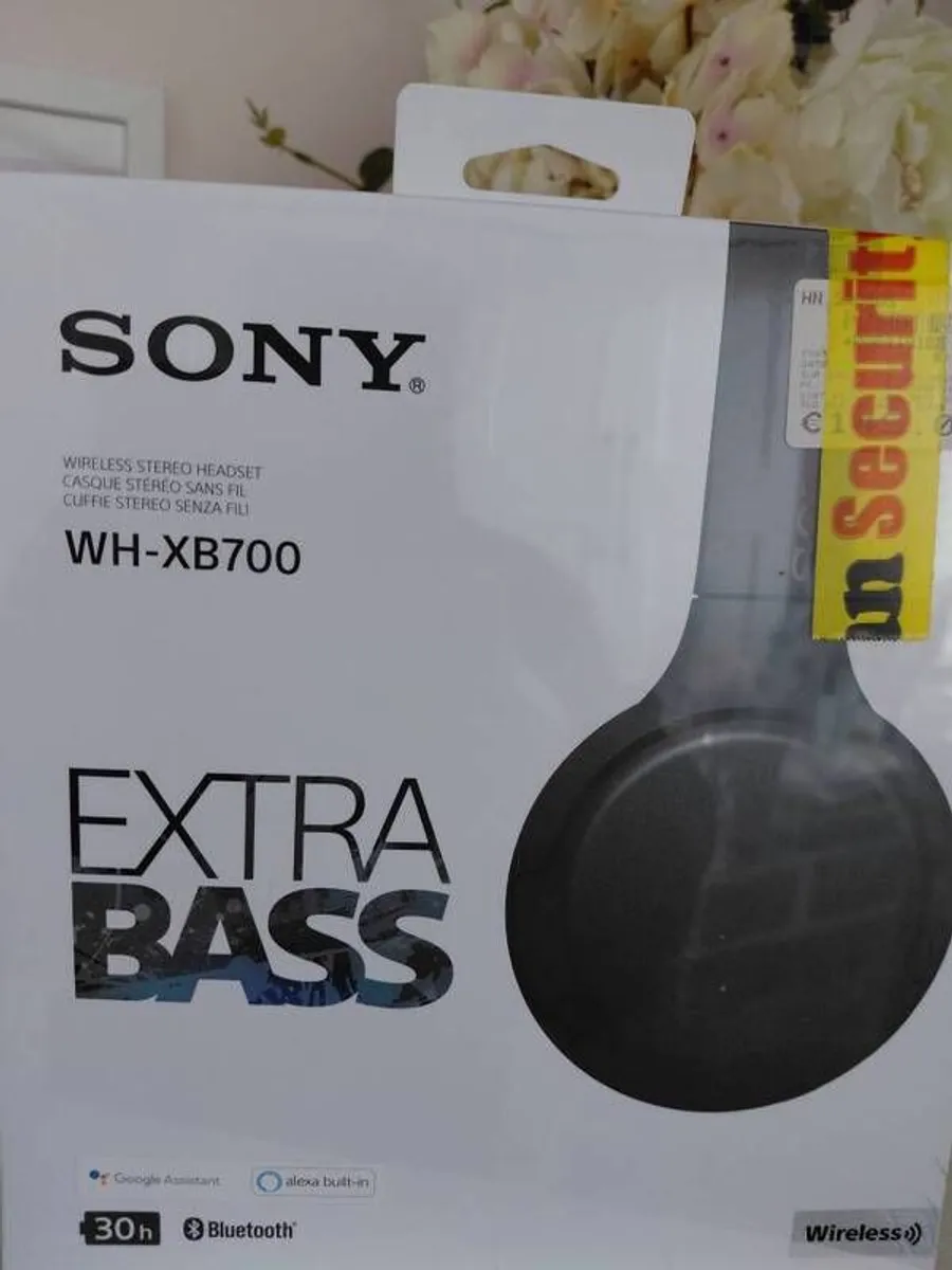 Sony WH-XB700 Extra Bass Headphones Brand New - Image 1