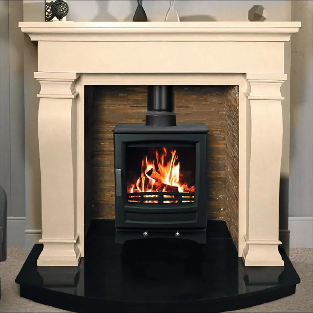 Ive 5KW multi-fuel free standing stove - Image 2