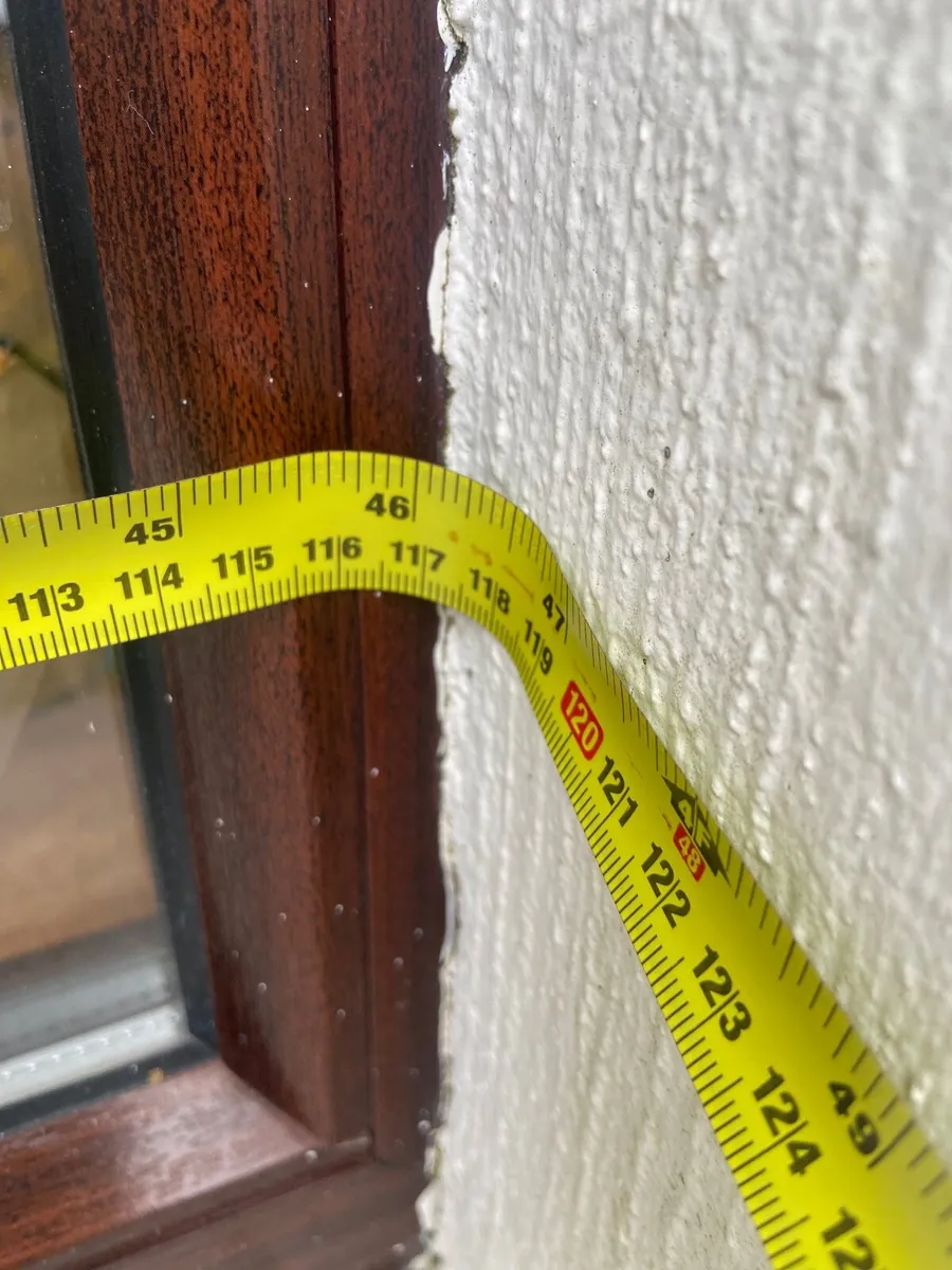 Mahogany Colour PVC Window - Image 2