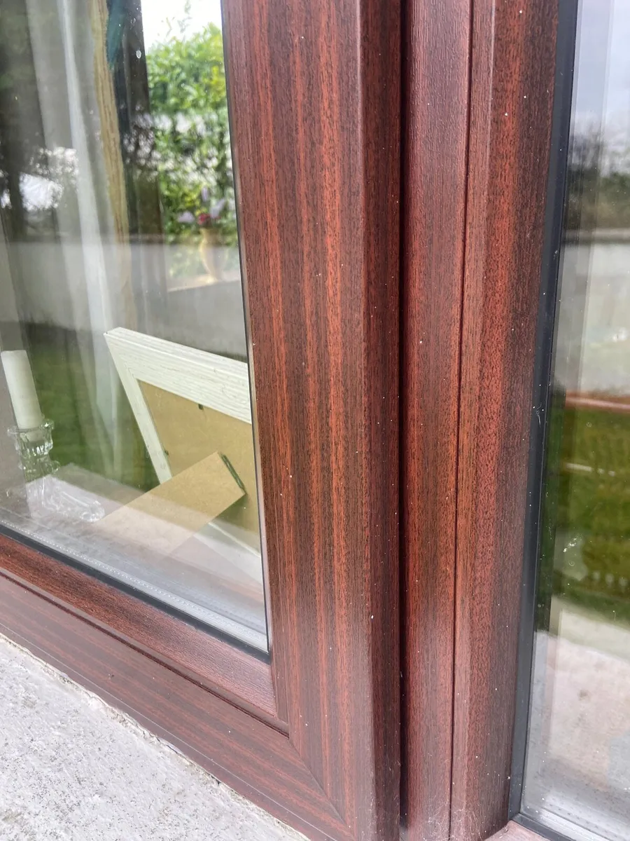 Mahogany Colour PVC Window - Image 4