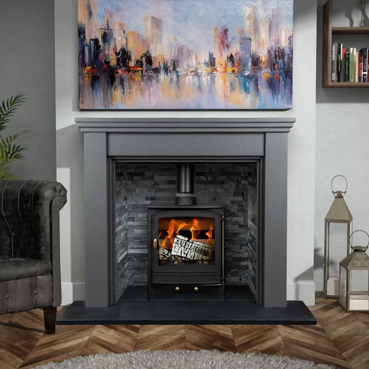 Wicklow 8KW multi-fuel free standing stove - Image 2