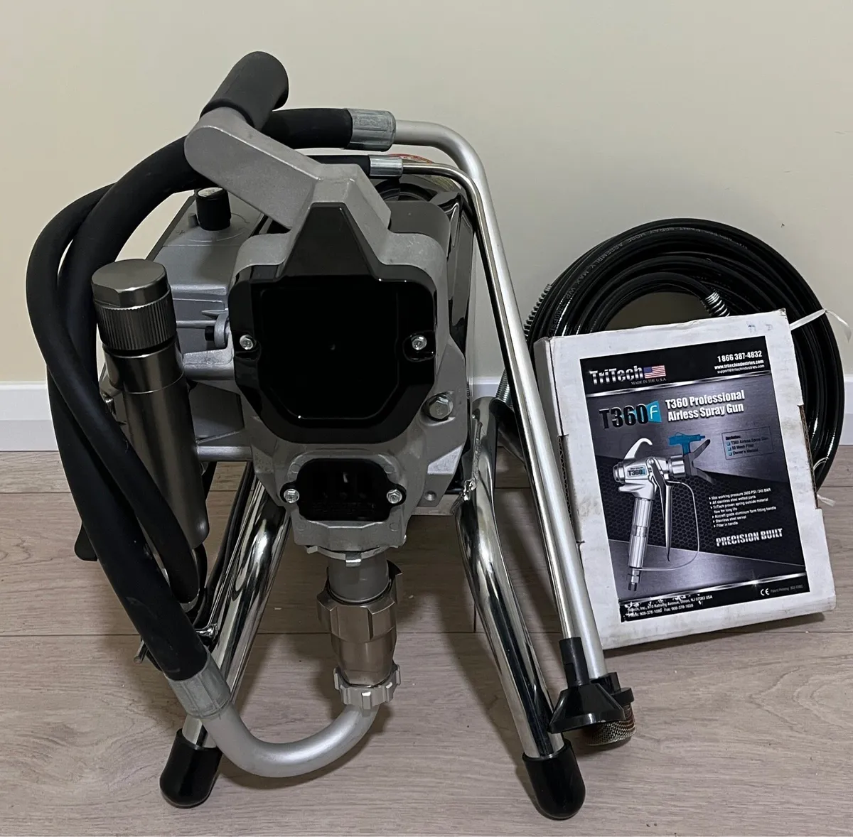 Airless paint sprayer, new, 240v - Image 2