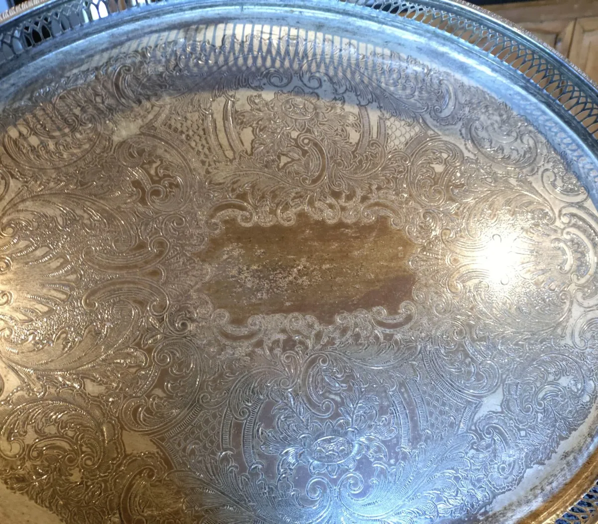 Tray/tea/coffee/sugar Milk Pots (silver Plated). - Image 2