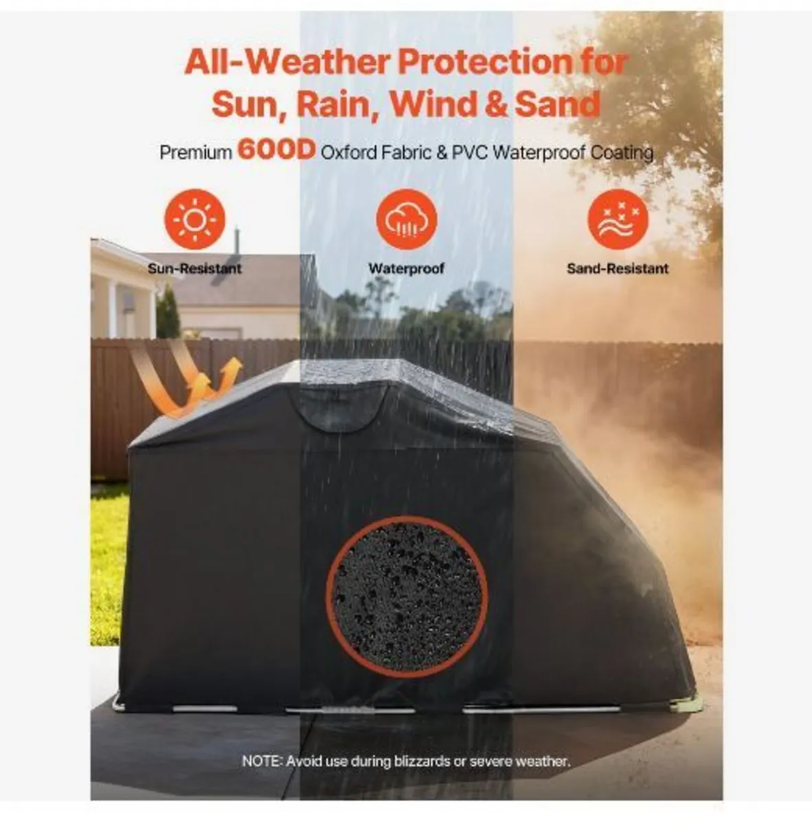 Motorcycle Storage Shelter with Security Lock - Image 3