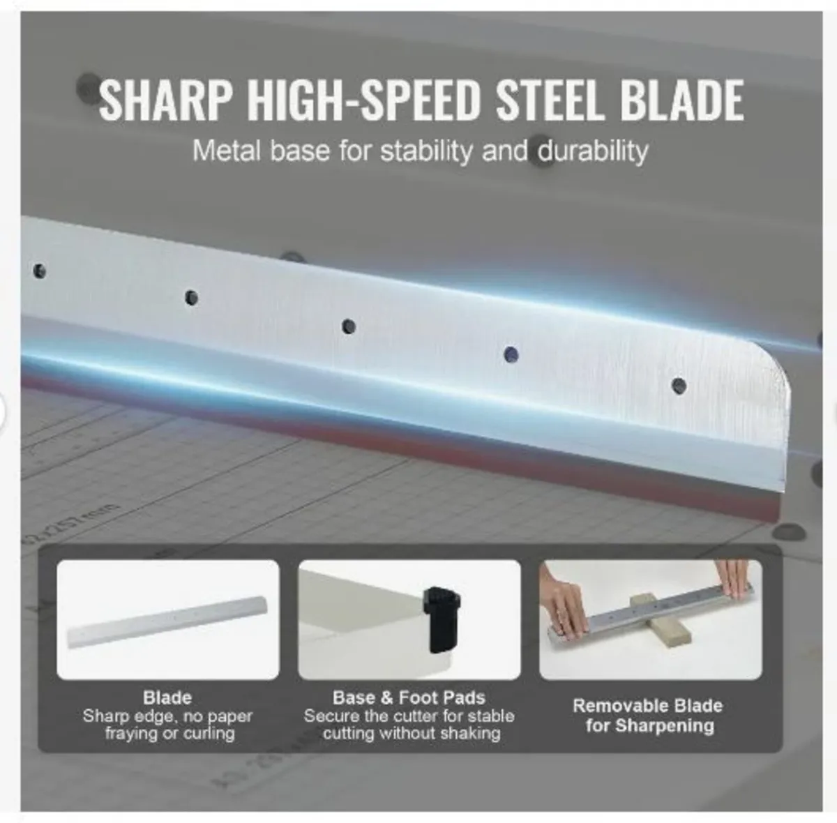 Paper Cutter 43.2 cm A3 Guillotine Paper Trimmer - Image 4