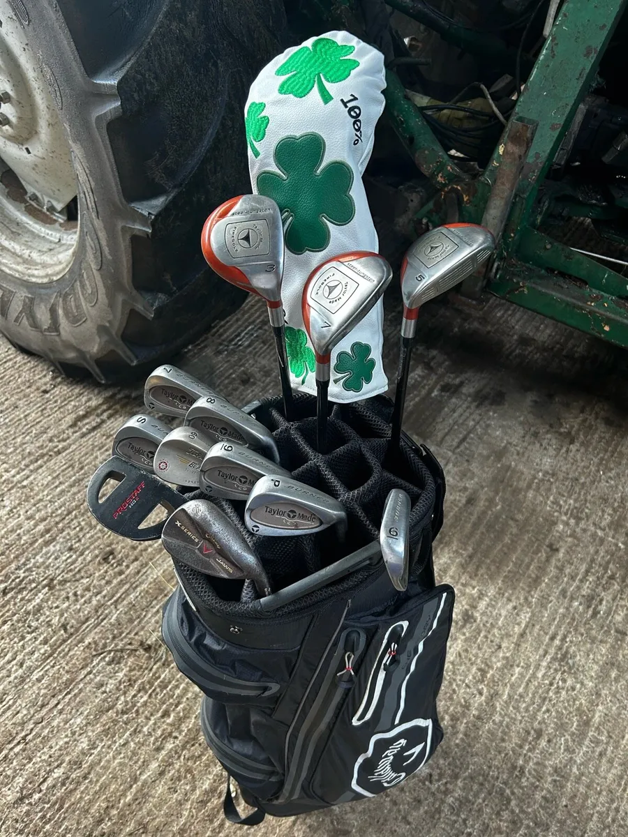 Golf Clubs and Bag - Image 2