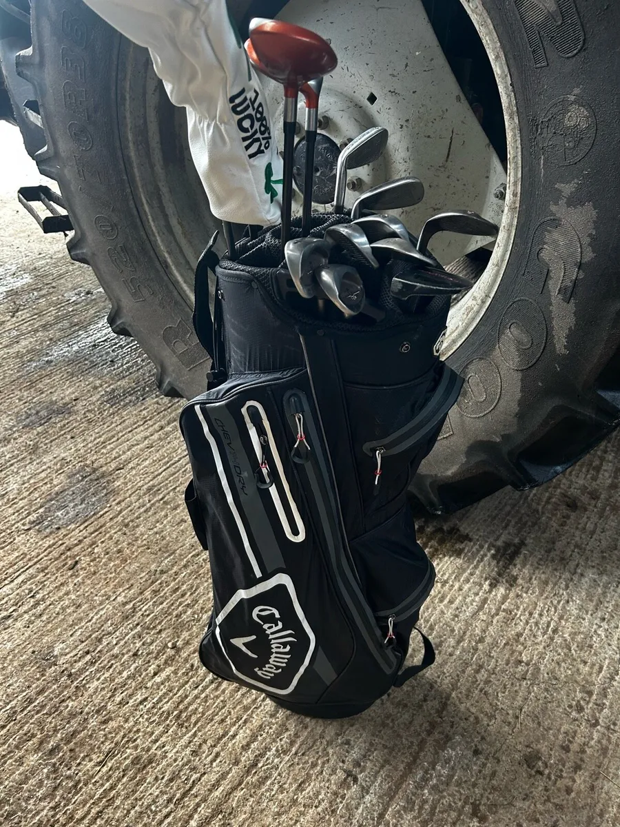 Golf Clubs and Bag - Image 3