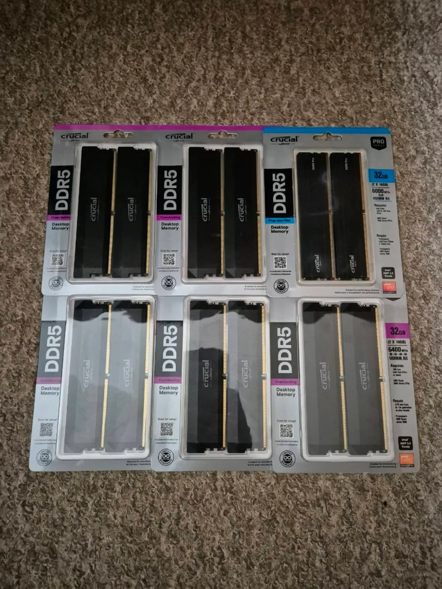 32GB DDR5 Ram (Multiple available) - Image 1